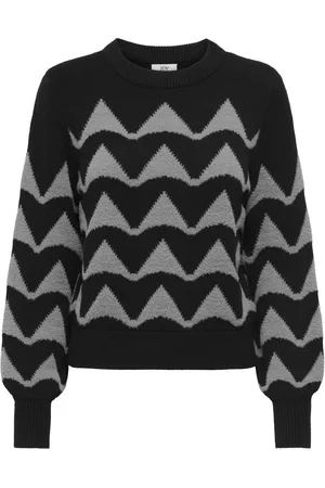 JDY Tina Jacquard Knitted Sweater Dames