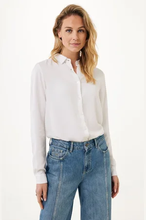 Mexx Blouse Chamomile Viscose White Dames