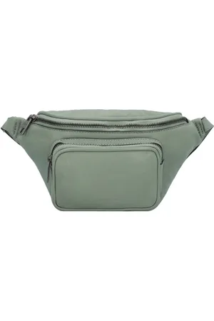 liebeskind Leren Schoudertas Gordeltas Lila Sheep Natural Belt Bag Groene