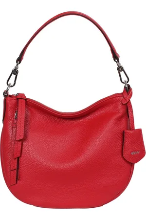 Abro+ Leren Schoudertas Leather Adria Hobo Bag Juna Rood