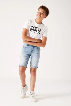 Garcia Jongens Shorts Blauw