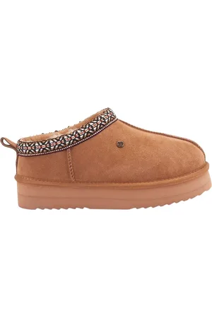 Warmbat Kynuna Plateau Tape Pantoffels Dames