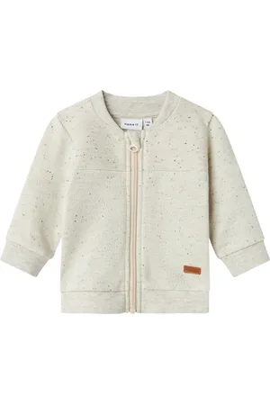NAME IT Baby jongens vest DONALDO Peyote Melange Regular Fit