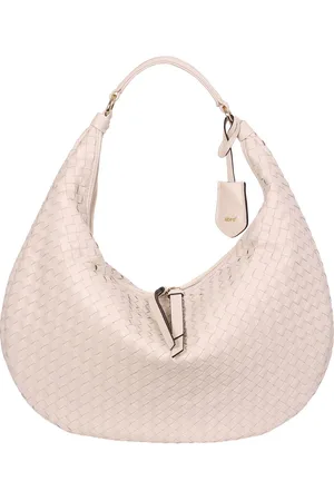 Abro+ Leren Schoudertas Leather Piuma Weaving Hobo Bag Nana