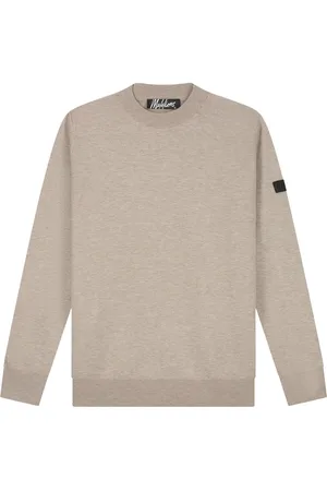 Malelions Knitted Crewneck Sweater Heren