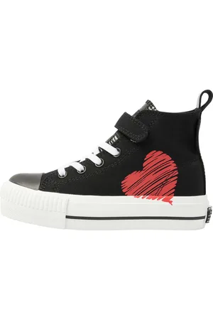 British Knights KAYA MID Meisjes sneakers hoog - Zwart - maat 33