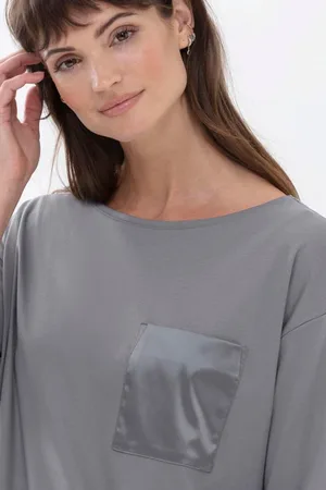 Mey Shirt Sleepstation Malea Dames 17209 44 lovely grey 42
