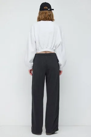 No Matter What Apparel Pantalon Jogger Large en Charbon de Bois