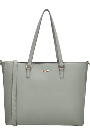 Charm London Birmingham Hand & Schoudertas Shopper 15,6 inch Laptopvak Ideale School Werk Business Tas - Tote Bag