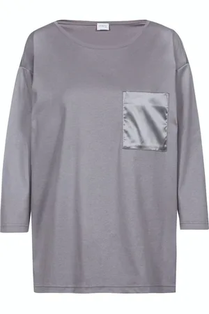 Mey Shirt Sleepstation Malea Dames 17209 44 lovely grey 36