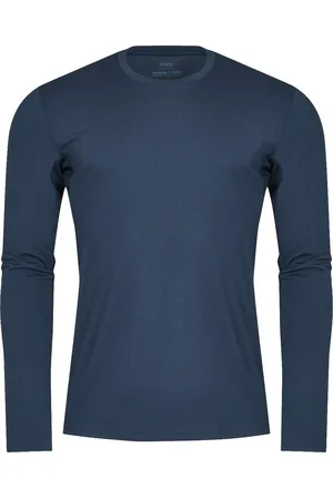 Mey Hybrid T-shirt Lange Mouw Heren 30082 668 yacht blue XL