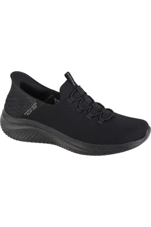 Skechers Ultra Flex 3.0 - Right Away Slip-ins 232452-BBK, Mannen, Zwart, Sneakers,Sportschoenen, maat: 46