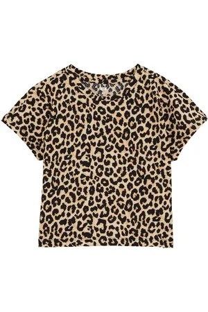 WE Fashion Meisjes cropped T-shirt