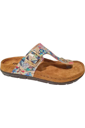 Rohde Dames Slipper Teenslippers - Multicolor - 40