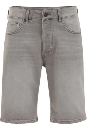 WE Fashion Heren regular fit denimshort