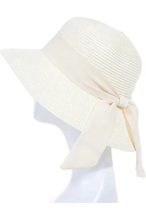 Merkloos Alma Zonnehoed Dames - UV Werend - Papieren hoed - Zomerhoed heren - 40 cm