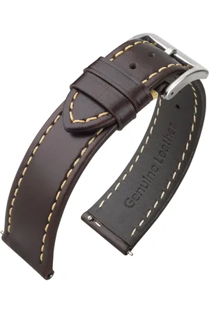 NATOS Kalfslederen Horlogebandje 22mm