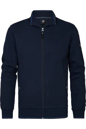 Petrol Industries Heren Comfortabel Vest Sunrise - Blauw