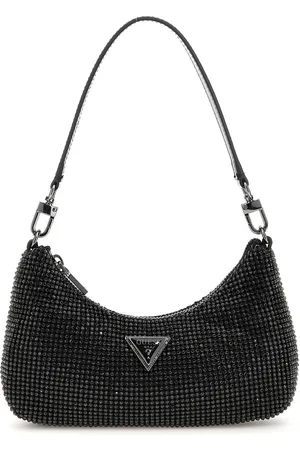 Guess Schoudertas Avondtas Zalina Mini Top Zip Shoulder Bag Zwart