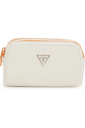 Guess Utensil zak Double Zip Crème
