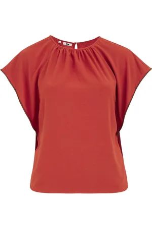 WE Fashion Dames blouse met structuur - Curve