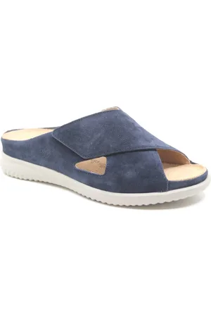 Hartjes 122.1116/99 47.00, suède dames slippers wijdte G