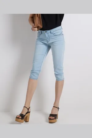 terStal TerStal - Slim Fit - Dames / Volwassenen Capri Jeans Spijkerbroek - 36