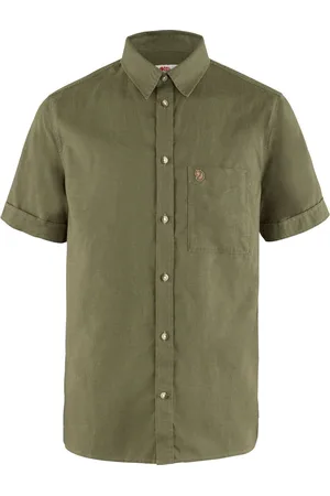 Fjällräven Övik travel shirt Man green - M