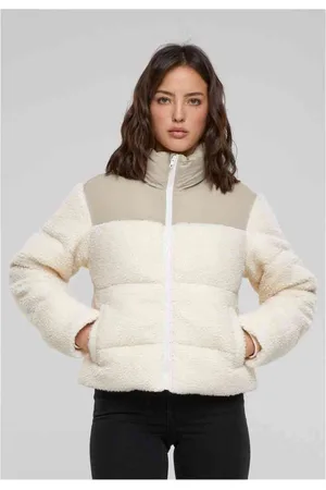 Urban classics Short Sherpa Mix Gewatteerd jack - XS