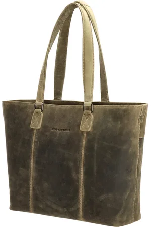 Hide & Stitches Idaho Handtas - - 100% Leer