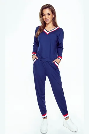 Eldar Hoogwaardig huispak van fijne viscose - viscose pyjama dames met lange mouwen en enkellange broek - Fanny - S