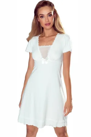 Eldar Hermiona mooie slipdress met kant- ecru 3XL