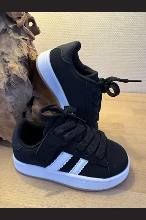 Merkloos Striped Sneaker Black