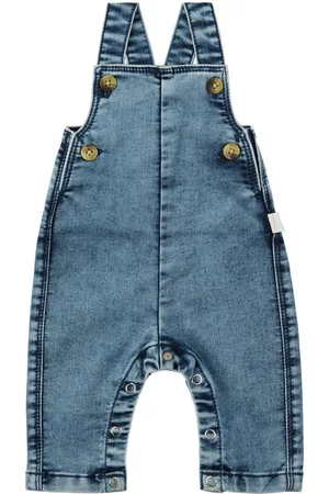 Noppies Jongens tuinbroek Ocampo Blue Light Wash