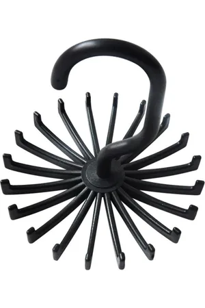 Merkloos Stropdas Hanger Zwart - Organizer - Das - Voor 20 Stropdassen