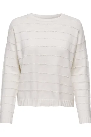 ONLY ONLKATIA LS STRUCT O-NECK CC KNT Dames Trui