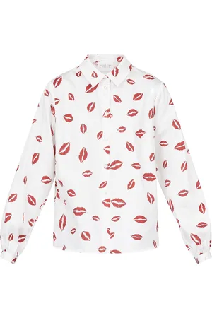 SisterS point Gada-sh49 - Dames Blouse - Red lips