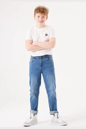 Garcia Dalino Jongens Dad Fit Jeans Blauw