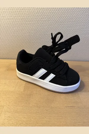 Merkloos Striped Sneaker Black