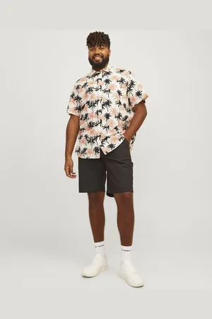 JACK & JONES JACK&JONES JORJOSHUA ARUBA AOP SHIRT MAAT 5XL