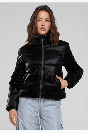 Urban classics Shark Skin Gewatteerd jack - S