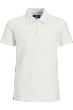 JACK & JONES Jack&Jones junior polo BENJA Cloud Dancer Regular Fit
