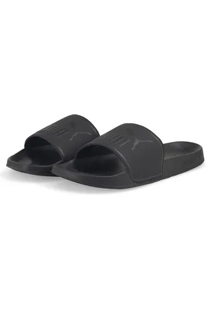 PUMA Leadcat 2.0 Unisex Slippers - Black- Black