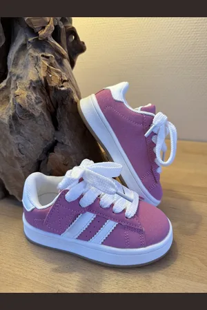 Merkloos Striped Sneaker Pink