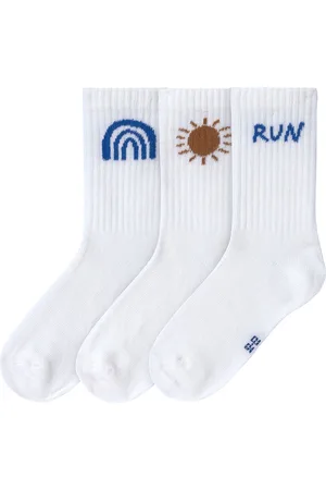 LÄSSIG Tennis Socks GOTS Little Gang Run 23-26 3pcs