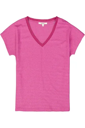 Garcia T-shirt T Shirt Z0016 3748 Meadow Mauve Dames