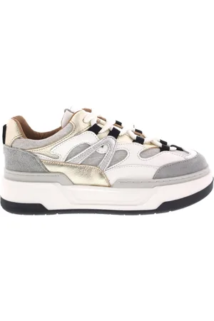 DWRS Dames Sneakers Walton Denim Champagne/grey