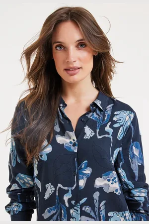 DIDI Dames Tunic Chill Out Darkblue Ambiance print maat 48