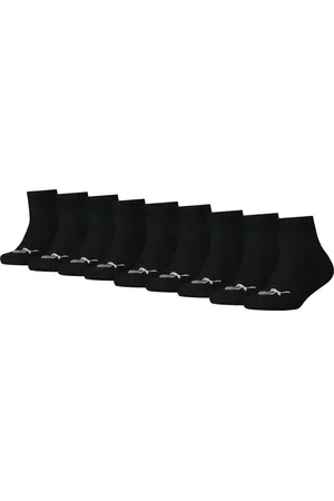 PUMA 9 PACK KIDS Quarter Socks sneakermaat 27 - 38 voor meisjes en jongens