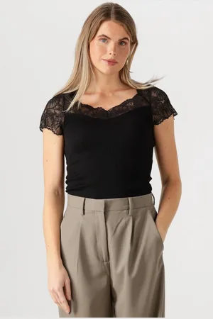 Rosemunde Beatha Capsleeve Dames - Topjes -